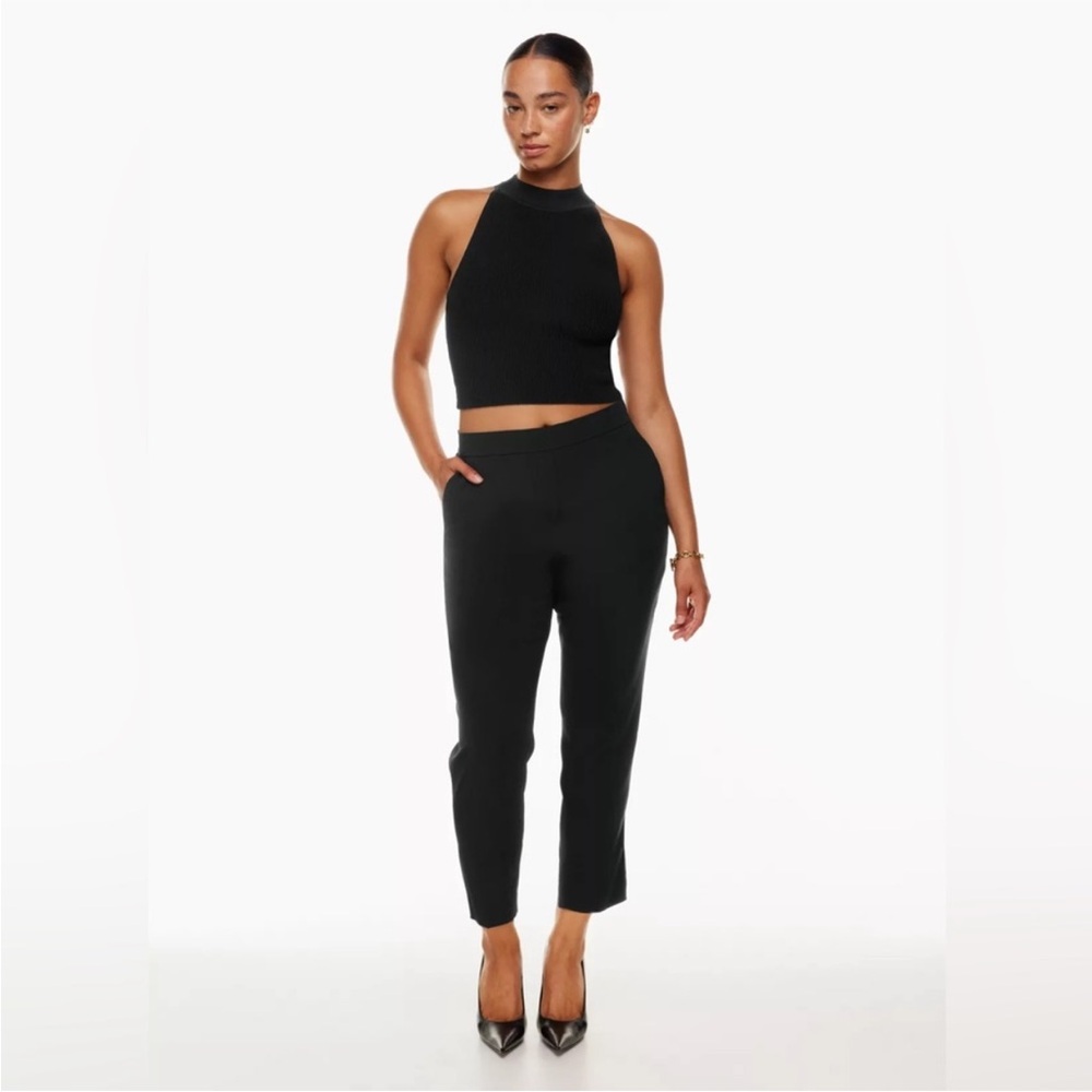 Aritzia Babaton Conan Cropped Pant Black size 4